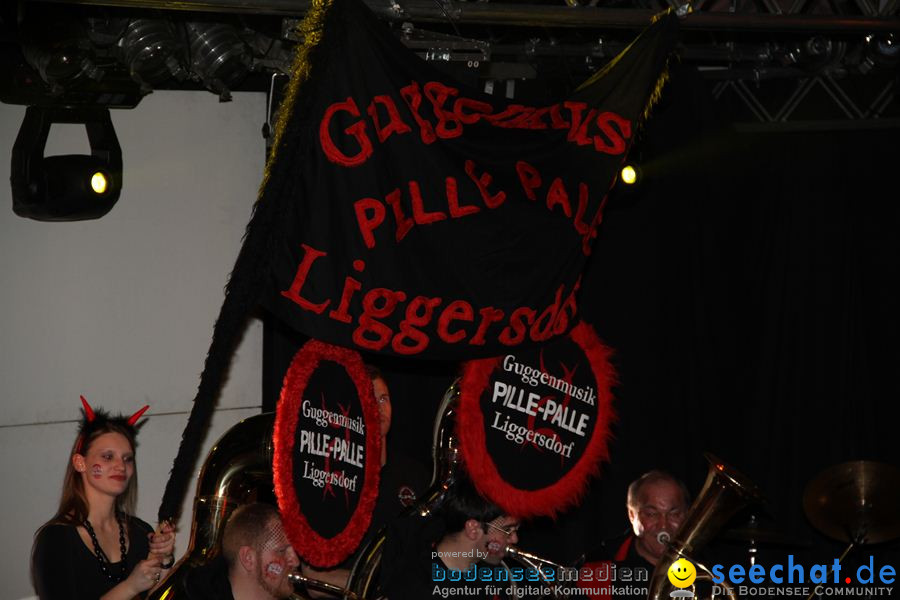 STIERBALL 2012 mit CRASH, YETIS und BAD BULLS: Wahlwies am Bodensee, 17.02.