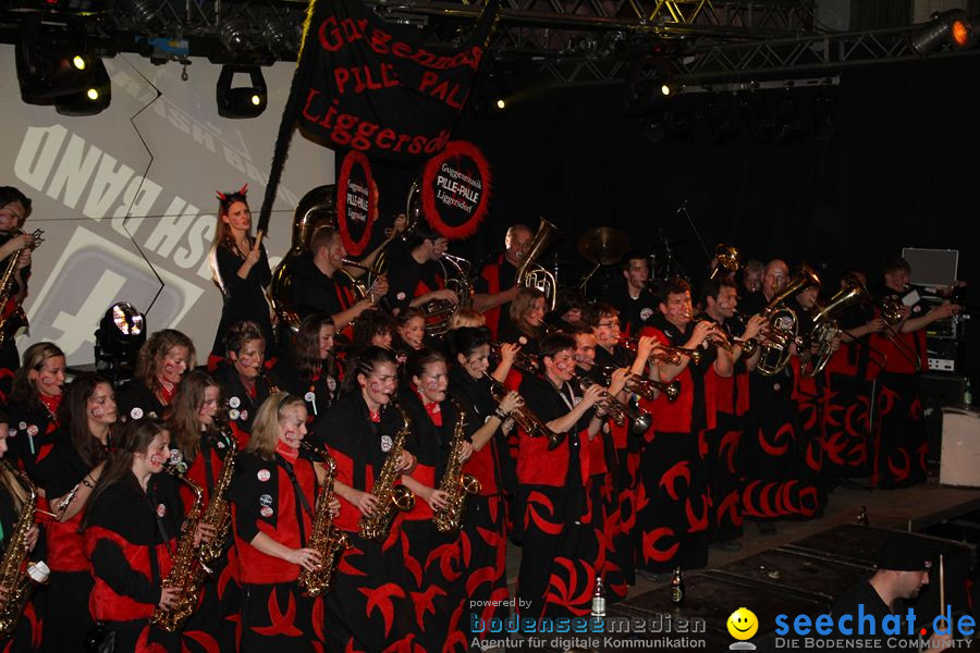 STIERBALL 2012 mit CRASH, YETIS und BAD BULLS: Wahlwies am Bodensee, 17.02.