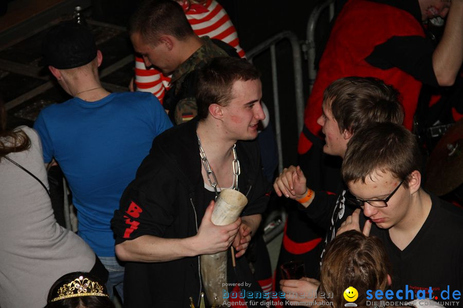 STIERBALL 2012 mit CRASH, YETIS und BAD BULLS: Wahlwies am Bodensee, 17.02.