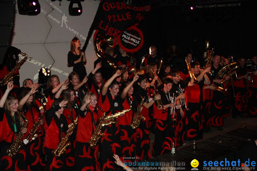 STIERBALL 2012 mit CRASH, YETIS und BAD BULLS: Wahlwies am Bodensee, 17.02.