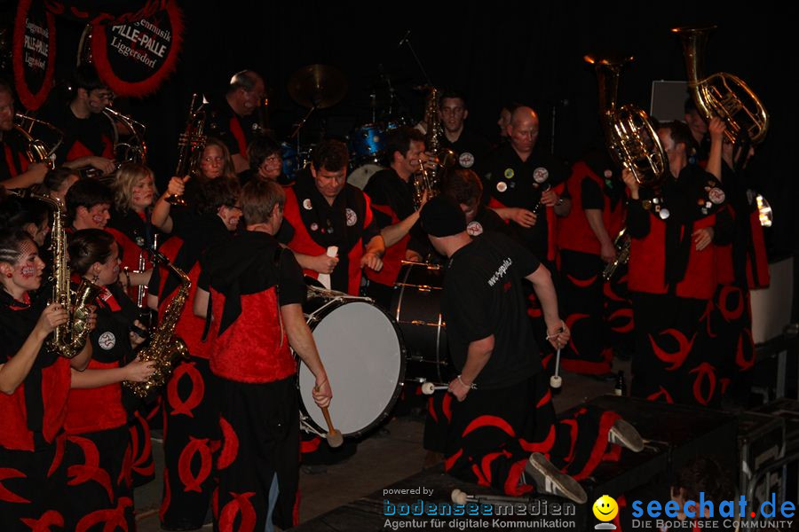 STIERBALL 2012 mit CRASH, YETIS und BAD BULLS: Wahlwies am Bodensee, 17.02.