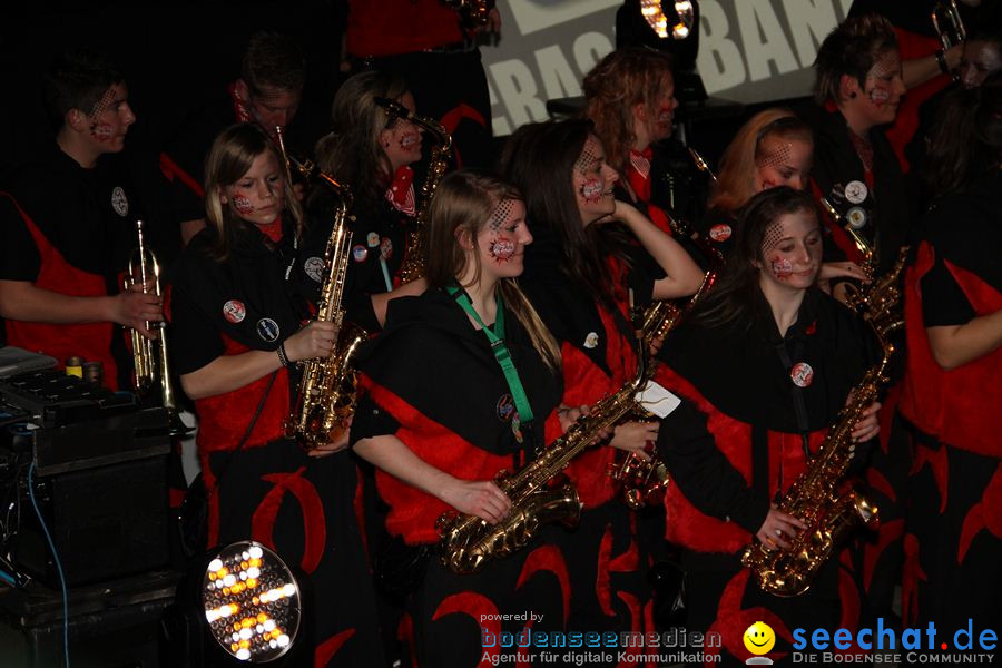 STIERBALL 2012 mit CRASH, YETIS und BAD BULLS: Wahlwies am Bodensee, 17.02.