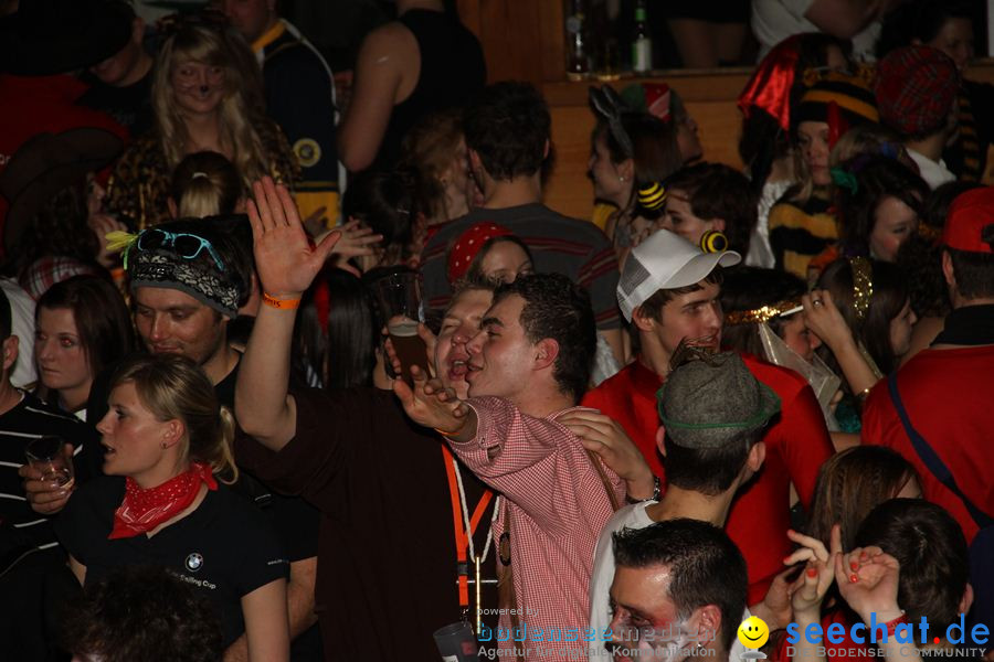 STIERBALL 2012 mit CRASH, YETIS und BAD BULLS: Wahlwies am Bodensee, 17.02.