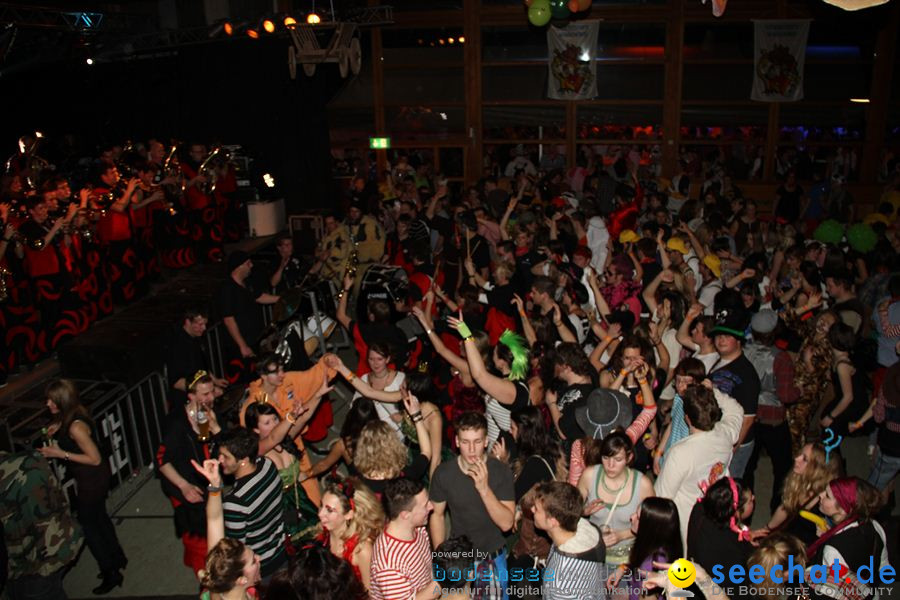 STIERBALL 2012 mit CRASH, YETIS und BAD BULLS: Wahlwies am Bodensee, 17.02.