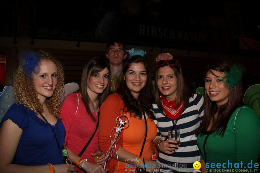 STIERBALL 2012 mit CRASH, YETIS und BAD BULLS: Wahlwies am Bodensee, 17.02.