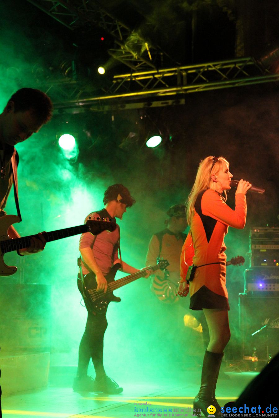 STIERBALL 2012 mit CRASH, YETIS und BAD BULLS: Wahlwies am Bodensee, 17.02.