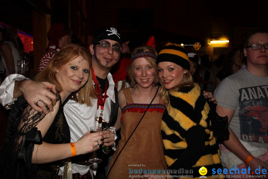 STIERBALL 2012 mit CRASH, YETIS und BAD BULLS: Wahlwies am Bodensee, 17.02.