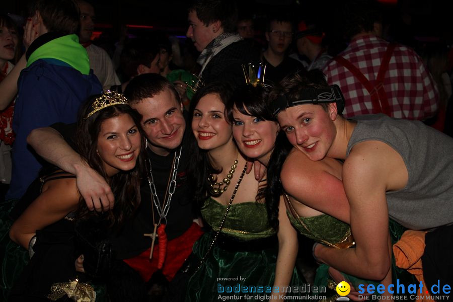 STIERBALL 2012 mit CRASH, YETIS und BAD BULLS: Wahlwies am Bodensee, 17.02.