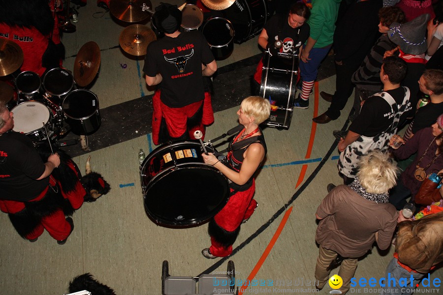 STIERBALL 2012 mit CRASH, YETIS und BAD BULLS: Wahlwies am Bodensee, 17.02.