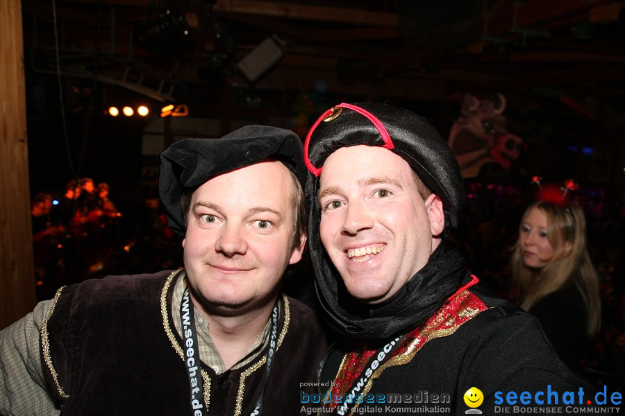 STIERBALL 2012 mit CRASH, YETIS und BAD BULLS: Wahlwies am Bodensee, 17.02.