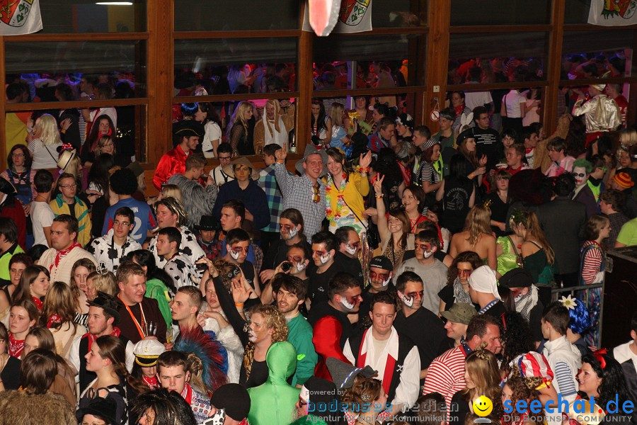 STIERBALL 2012 mit CRASH, YETIS und BAD BULLS: Wahlwies am Bodensee, 17.02.