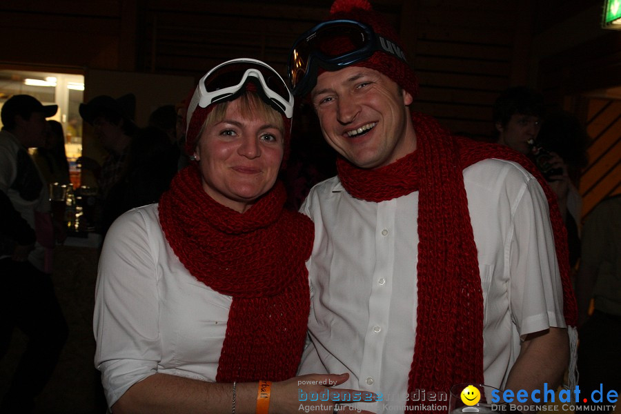 STIERBALL 2012 mit CRASH, YETIS und BAD BULLS: Wahlwies am Bodensee, 17.02.