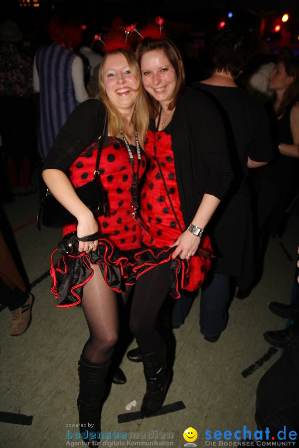 STIERBALL 2012 mit CRASH, YETIS und BAD BULLS: Wahlwies am Bodensee, 17.02.