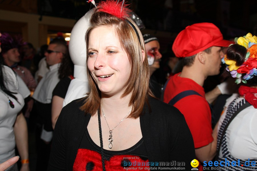 STIERBALL 2012 mit CRASH, YETIS und BAD BULLS: Wahlwies am Bodensee, 17.02.