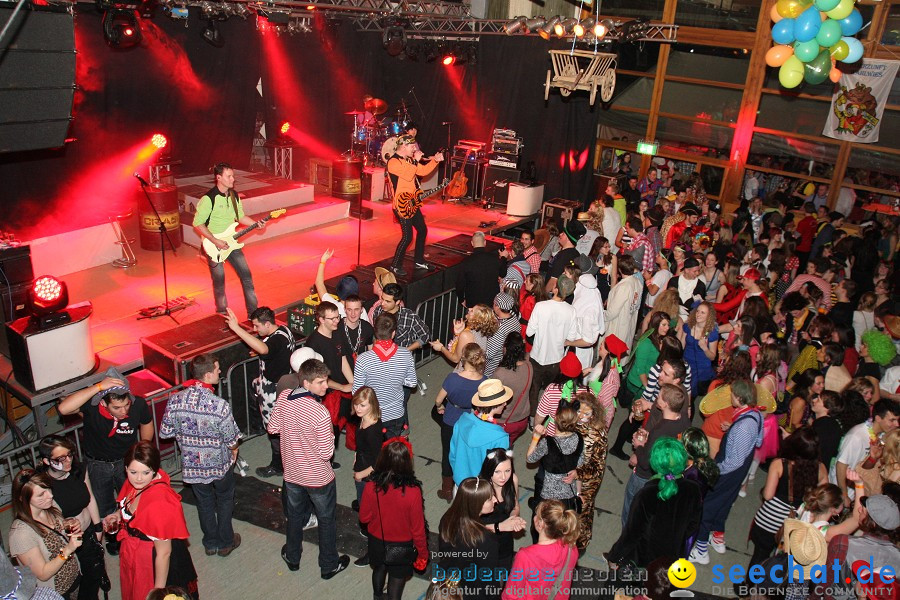 STIERBALL 2012 mit CRASH, YETIS und BAD BULLS: Wahlwies am Bodensee, 17.02.