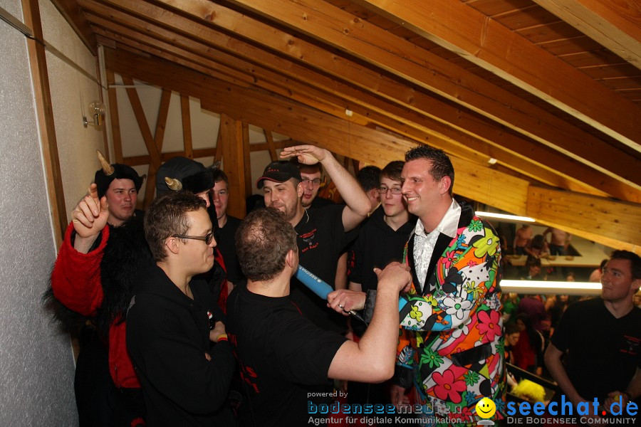 STIERBALL 2012 mit CRASH, YETIS und BAD BULLS: Wahlwies am Bodensee, 17.02.