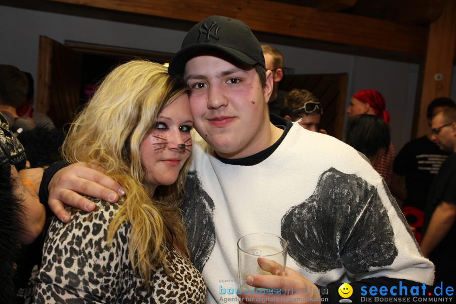 STIERBALL 2012 mit CRASH, YETIS und BAD BULLS: Wahlwies am Bodensee, 17.02.