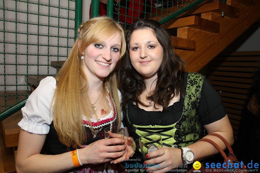 STIERBALL 2012 mit CRASH, YETIS und BAD BULLS: Wahlwies am Bodensee, 17.02.