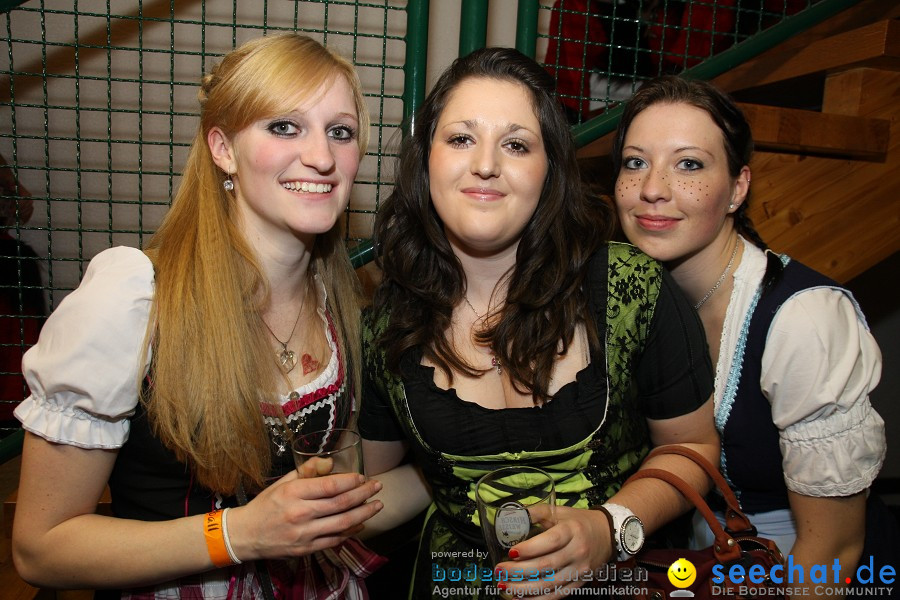 STIERBALL 2012 mit CRASH, YETIS und BAD BULLS: Wahlwies am Bodensee, 17.02.