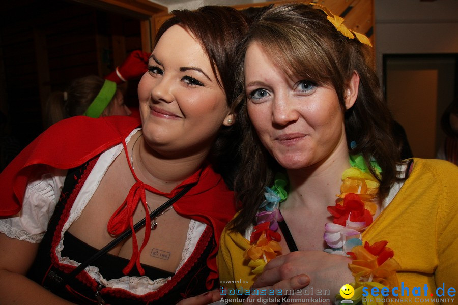 STIERBALL 2012 mit CRASH, YETIS und BAD BULLS: Wahlwies am Bodensee, 17.02.