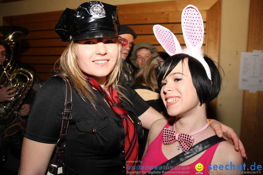 STIERBALL 2012 mit CRASH, YETIS und BAD BULLS: Wahlwies am Bodensee, 17.02.