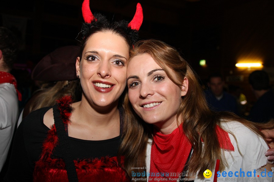 STIERBALL 2012 mit CRASH, YETIS und BAD BULLS: Wahlwies am Bodensee, 17.02.