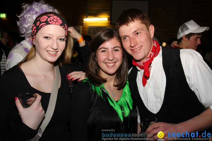 STIERBALL 2012 mit CRASH, YETIS und BAD BULLS: Wahlwies am Bodensee, 17.02.