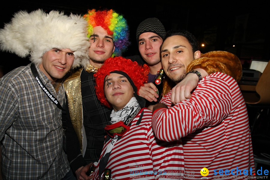 STIERBALL 2012 mit CRASH, YETIS und BAD BULLS: Wahlwies am Bodensee, 17.02.