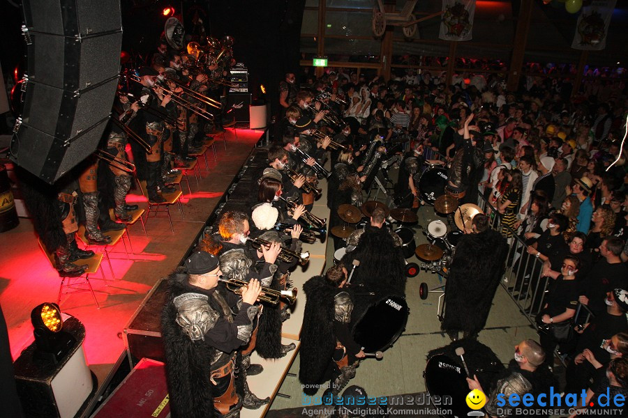 STIERBALL 2012 mit CRASH, YETIS und BAD BULLS: Wahlwies am Bodensee, 17.02.