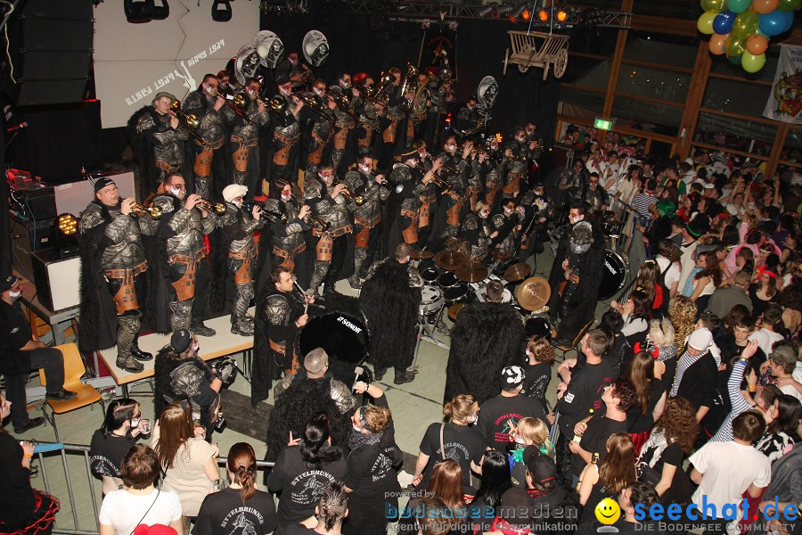 STIERBALL 2012 mit CRASH, YETIS und BAD BULLS: Wahlwies am Bodensee, 17.02.