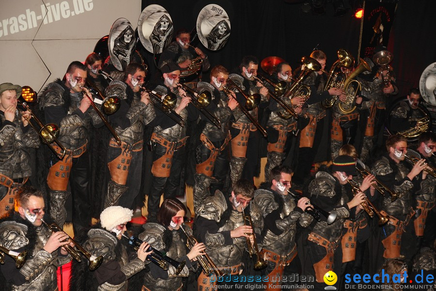 STIERBALL 2012 mit CRASH, YETIS und BAD BULLS: Wahlwies am Bodensee, 17.02.