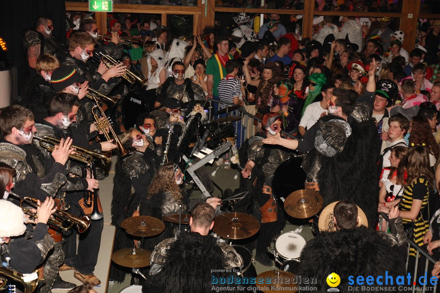 STIERBALL 2012 mit CRASH, YETIS und BAD BULLS: Wahlwies am Bodensee, 17.02.