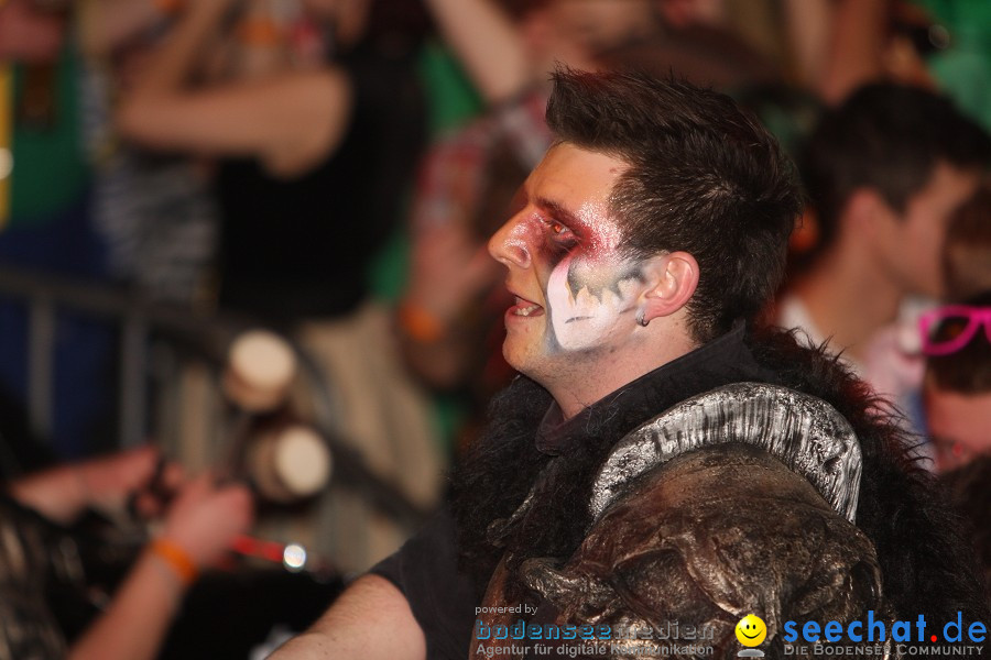 STIERBALL 2012 mit CRASH, YETIS und BAD BULLS: Wahlwies am Bodensee, 17.02.