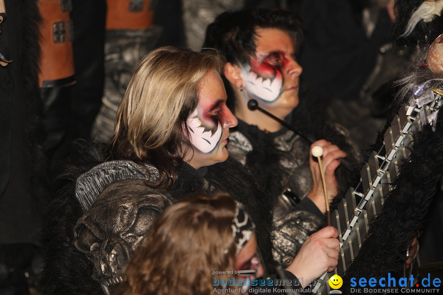 STIERBALL 2012 mit CRASH, YETIS und BAD BULLS: Wahlwies am Bodensee, 17.02.