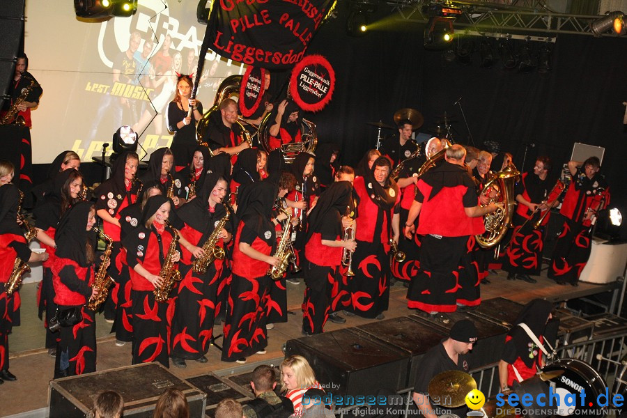 STIERBALL 2012 mit CRASH, YETIS und BAD BULLS: Wahlwies am Bodensee, 17.02.