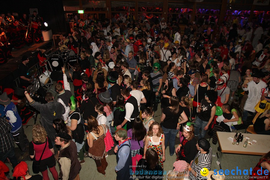 STIERBALL 2012 mit CRASH, YETIS und BAD BULLS: Wahlwies am Bodensee, 17.02.