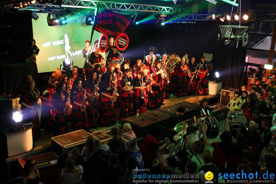 STIERBALL 2012 mit CRASH, YETIS und BAD BULLS: Wahlwies am Bodensee, 17.02.