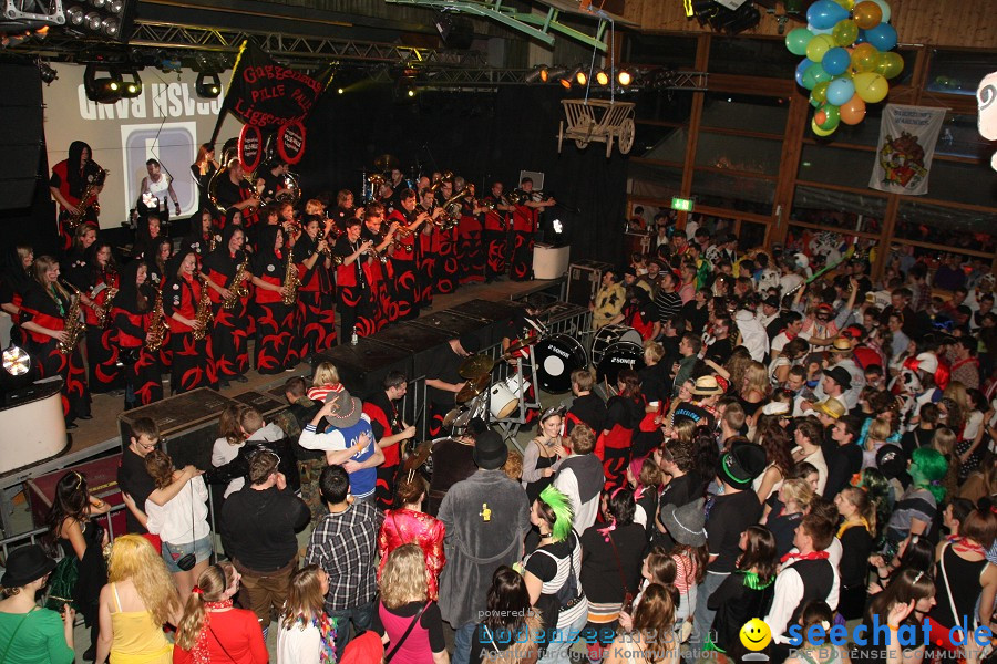 STIERBALL 2012 mit CRASH, YETIS und BAD BULLS: Wahlwies am Bodensee, 17.02.