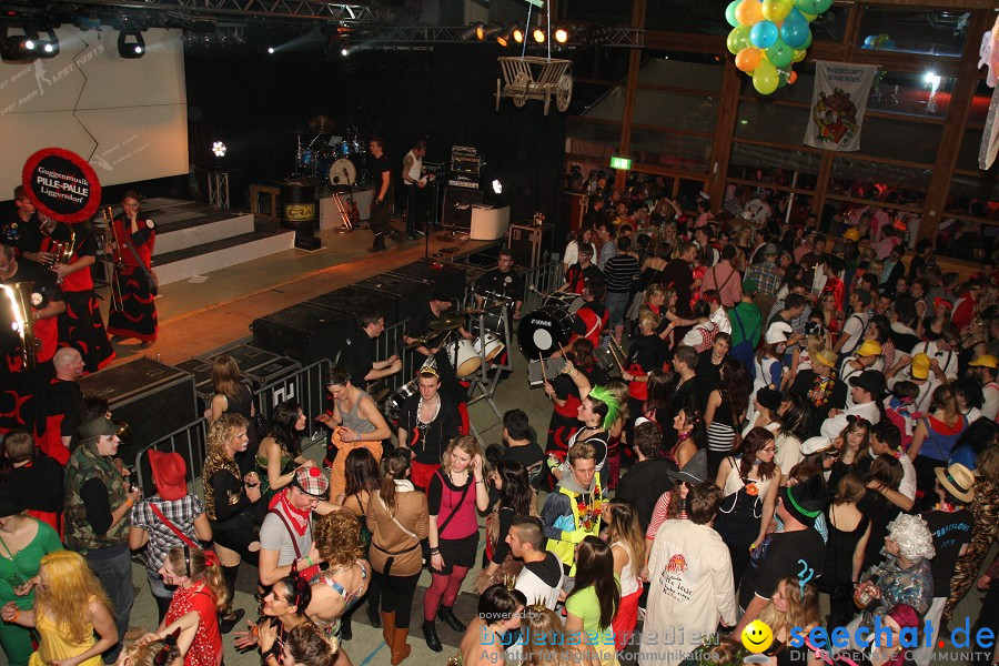 STIERBALL 2012 mit CRASH, YETIS und BAD BULLS: Wahlwies am Bodensee, 17.02.