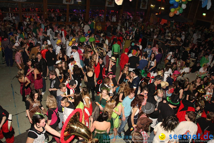 STIERBALL 2012 mit CRASH, YETIS und BAD BULLS: Wahlwies am Bodensee, 17.02.