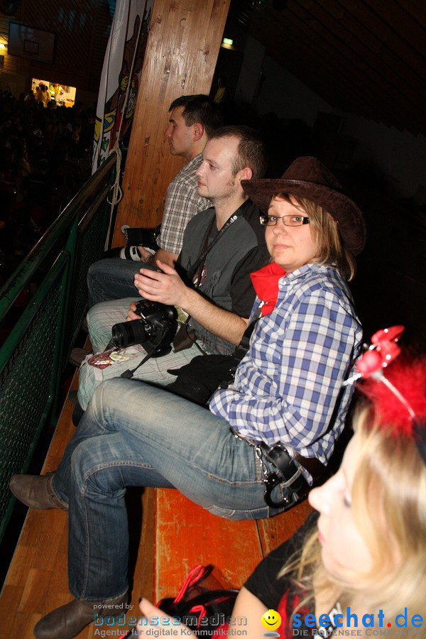 STIERBALL 2012 mit CRASH, YETIS und BAD BULLS: Wahlwies am Bodensee, 17.02.