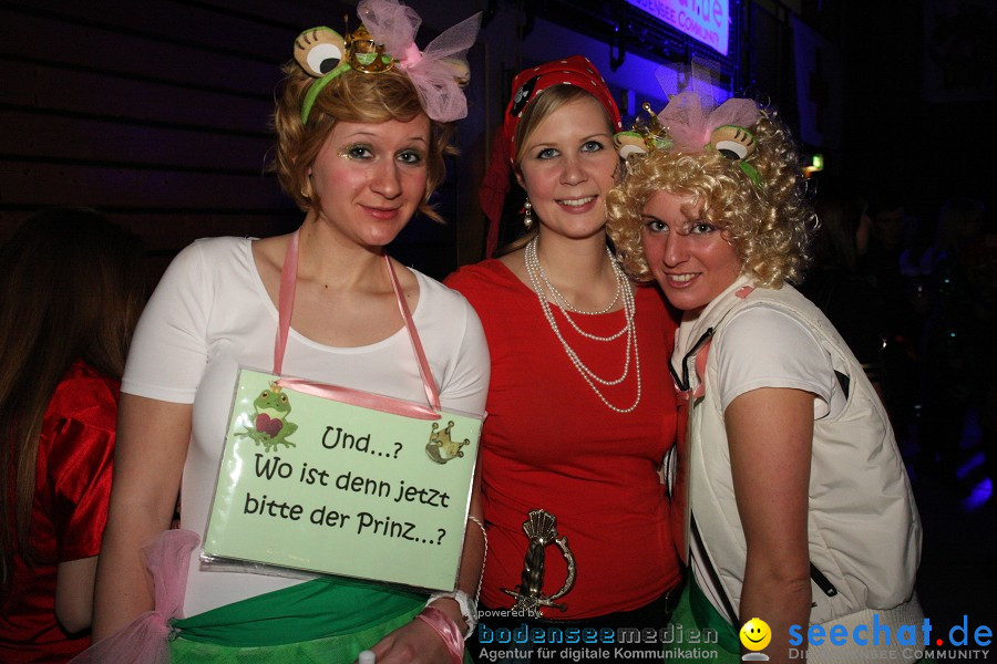 STIERBALL 2012 mit CRASH, YETIS und BAD BULLS: Wahlwies am Bodensee, 17.02.