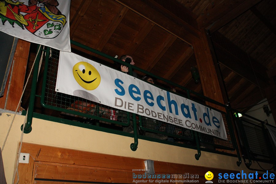 STIERBALL 2012 mit CRASH, YETIS und BAD BULLS: Wahlwies am Bodensee, 17.02.