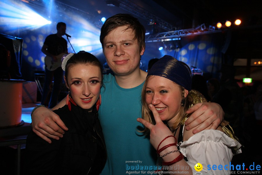 STIERBALL 2012 mit CRASH, YETIS und BAD BULLS: Wahlwies am Bodensee, 17.02.