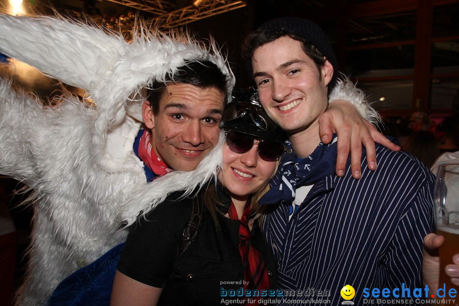 STIERBALL 2012 mit CRASH, YETIS und BAD BULLS: Wahlwies am Bodensee, 17.02.