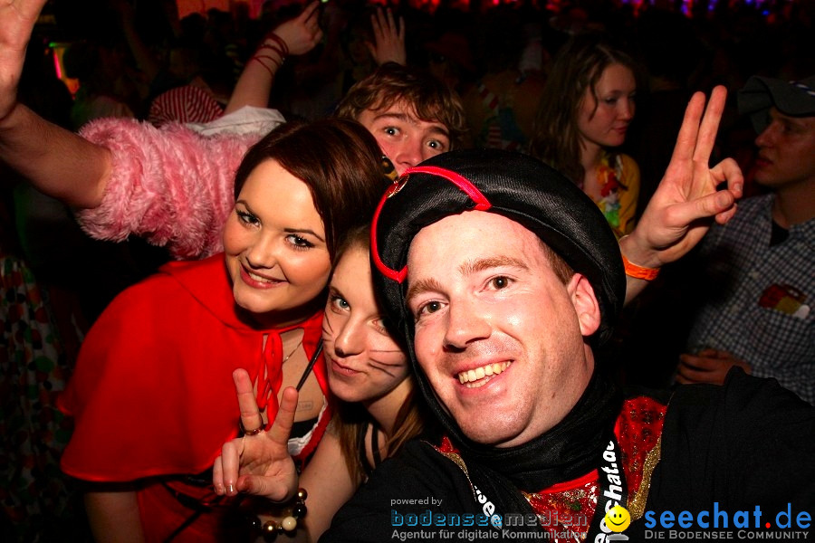 STIERBALL 2012 mit CRASH, YETIS und BAD BULLS: Wahlwies am Bodensee, 17.02.