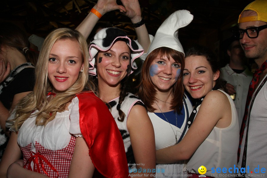 STIERBALL 2012 mit CRASH, YETIS und BAD BULLS: Wahlwies am Bodensee, 17.02.