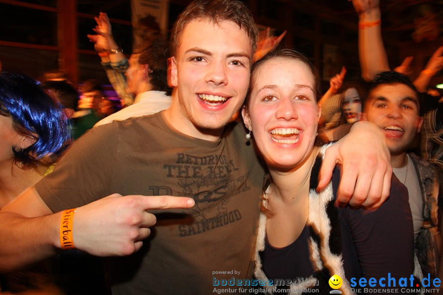 STIERBALL 2012 mit CRASH, YETIS und BAD BULLS: Wahlwies am Bodensee, 17.02.