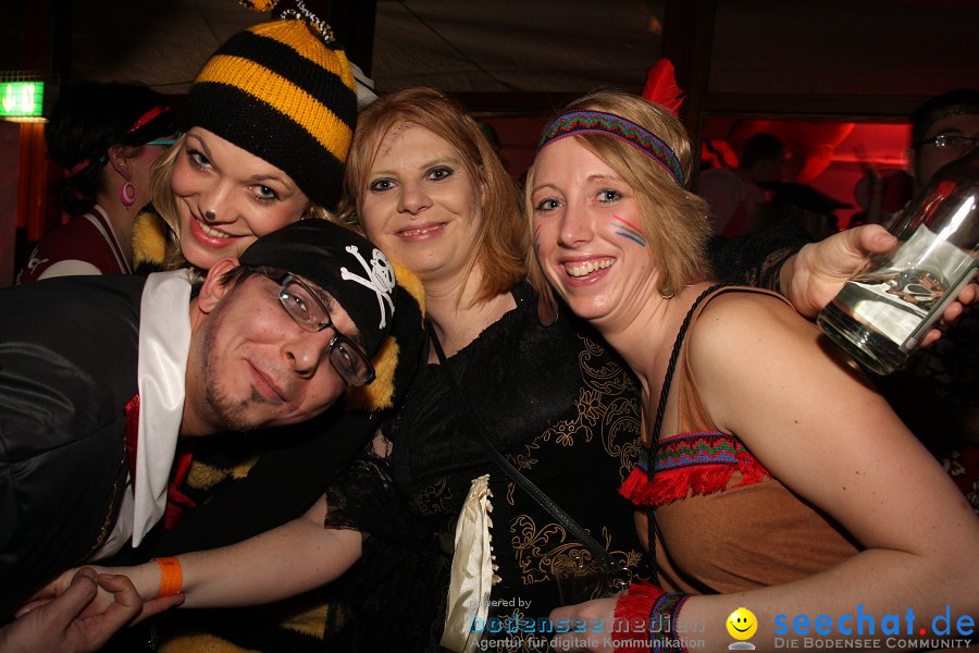 STIERBALL 2012 mit CRASH, YETIS und BAD BULLS: Wahlwies am Bodensee, 17.02.