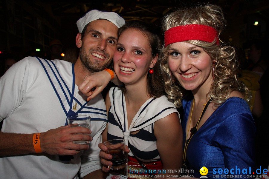 STIERBALL 2012 mit CRASH, YETIS und BAD BULLS: Wahlwies am Bodensee, 17.02.